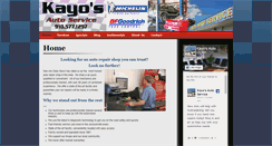 Desktop Screenshot of kayosautoservice.com